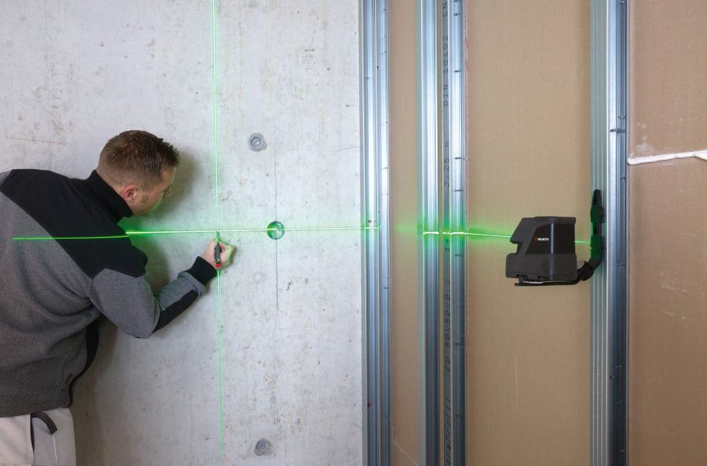 Les différents lasers de chantier : télémètres, lasers rotatifs, points et lignes