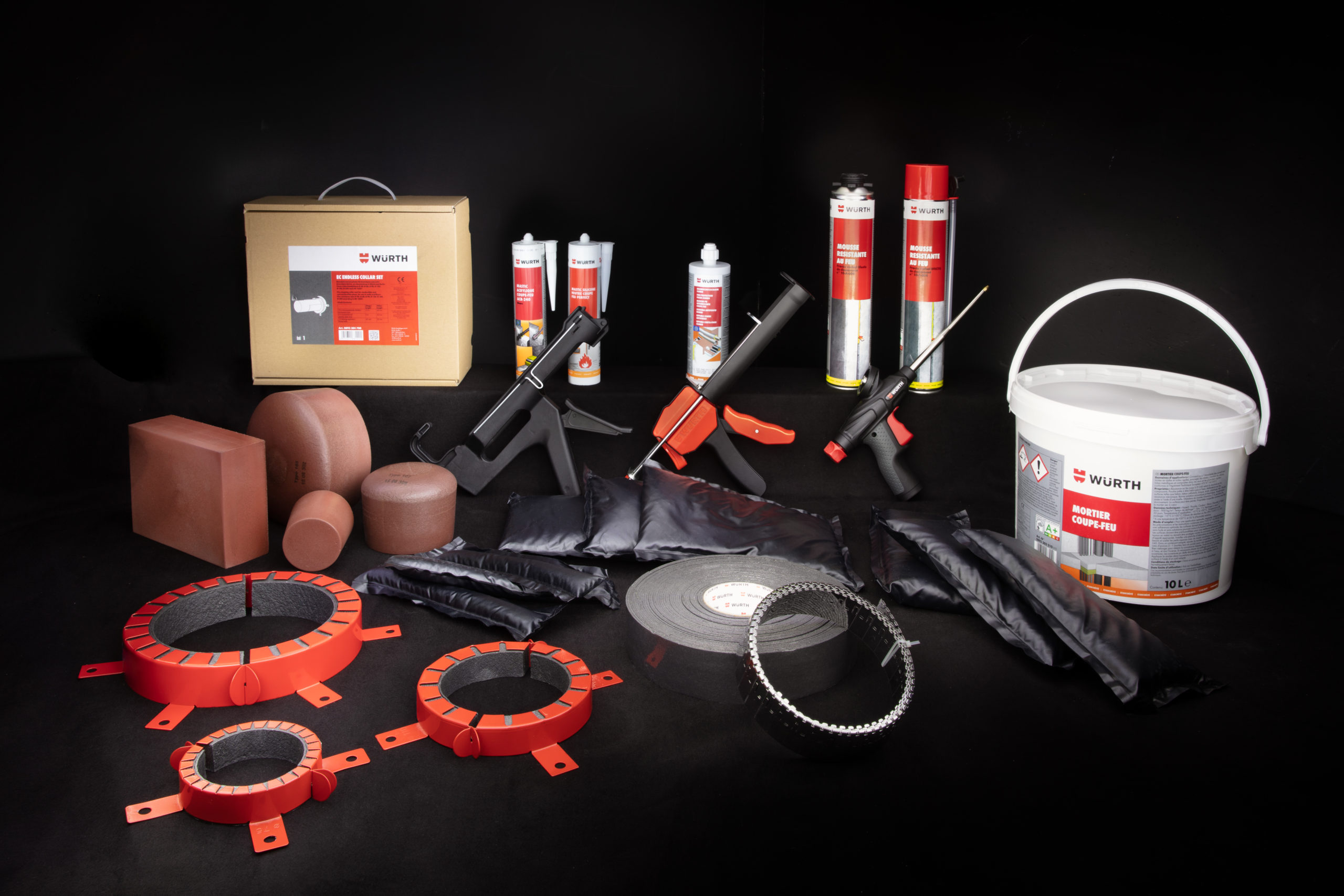 Systèmes de protection passive contre l’incendie : découvrez les normes et les produits Würth