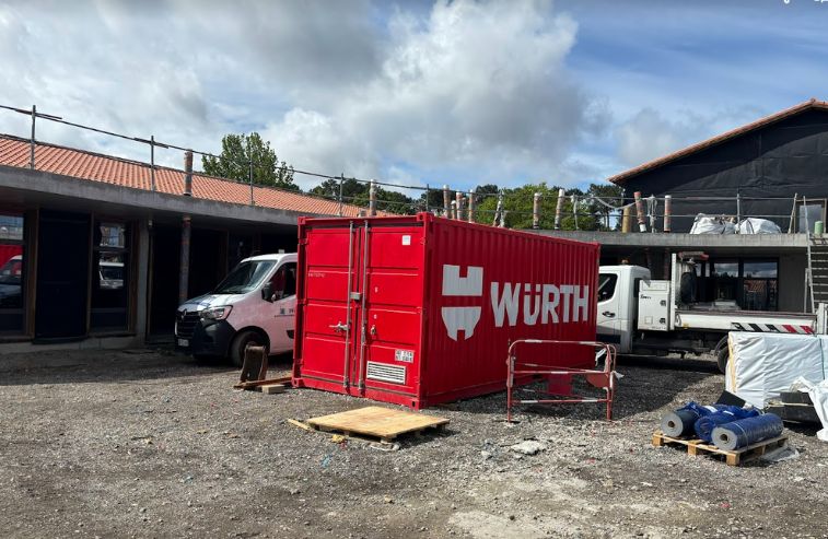 ORSYconstruction box de stockage sur chantier Würth