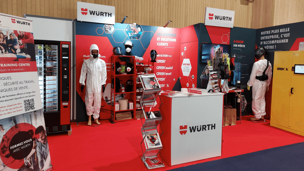 Würth France présent au salon SEPEM Industries Est