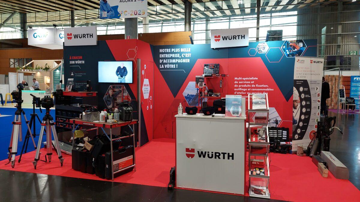 Würth France aux Rencontres des Métiers du Bâtiment by Capeb