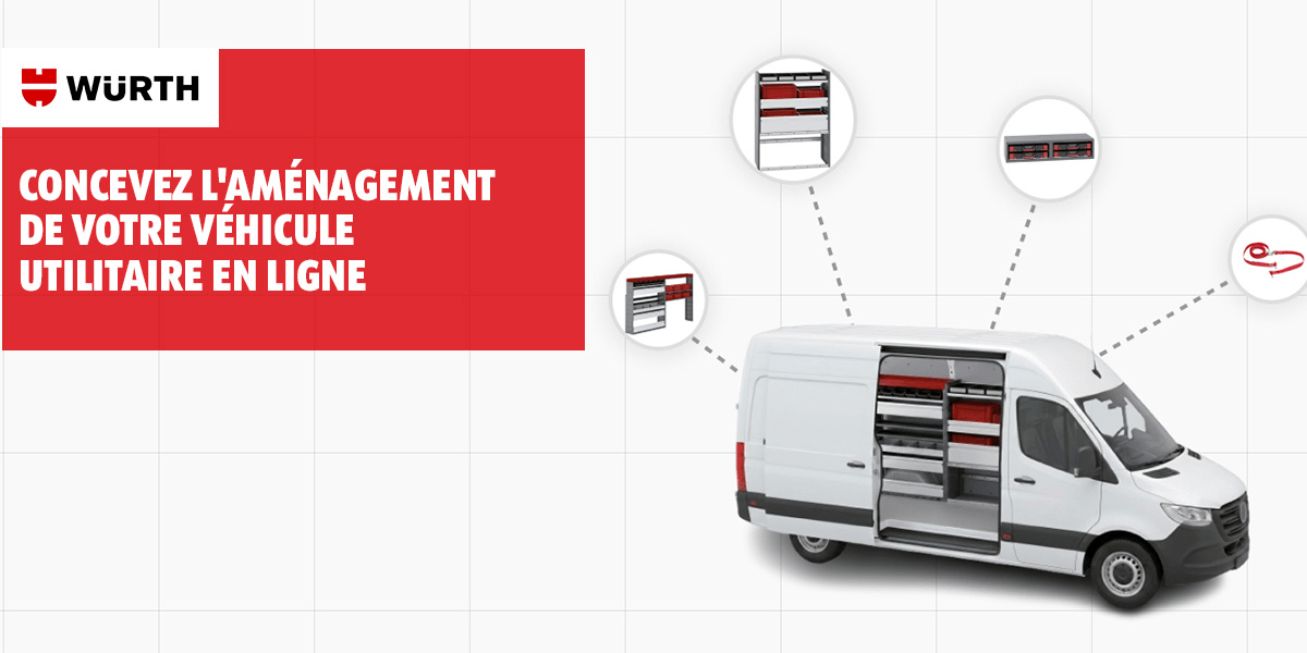 Configurateur ORSYmobil : aménagez votre véhicule utilitaire en ligne